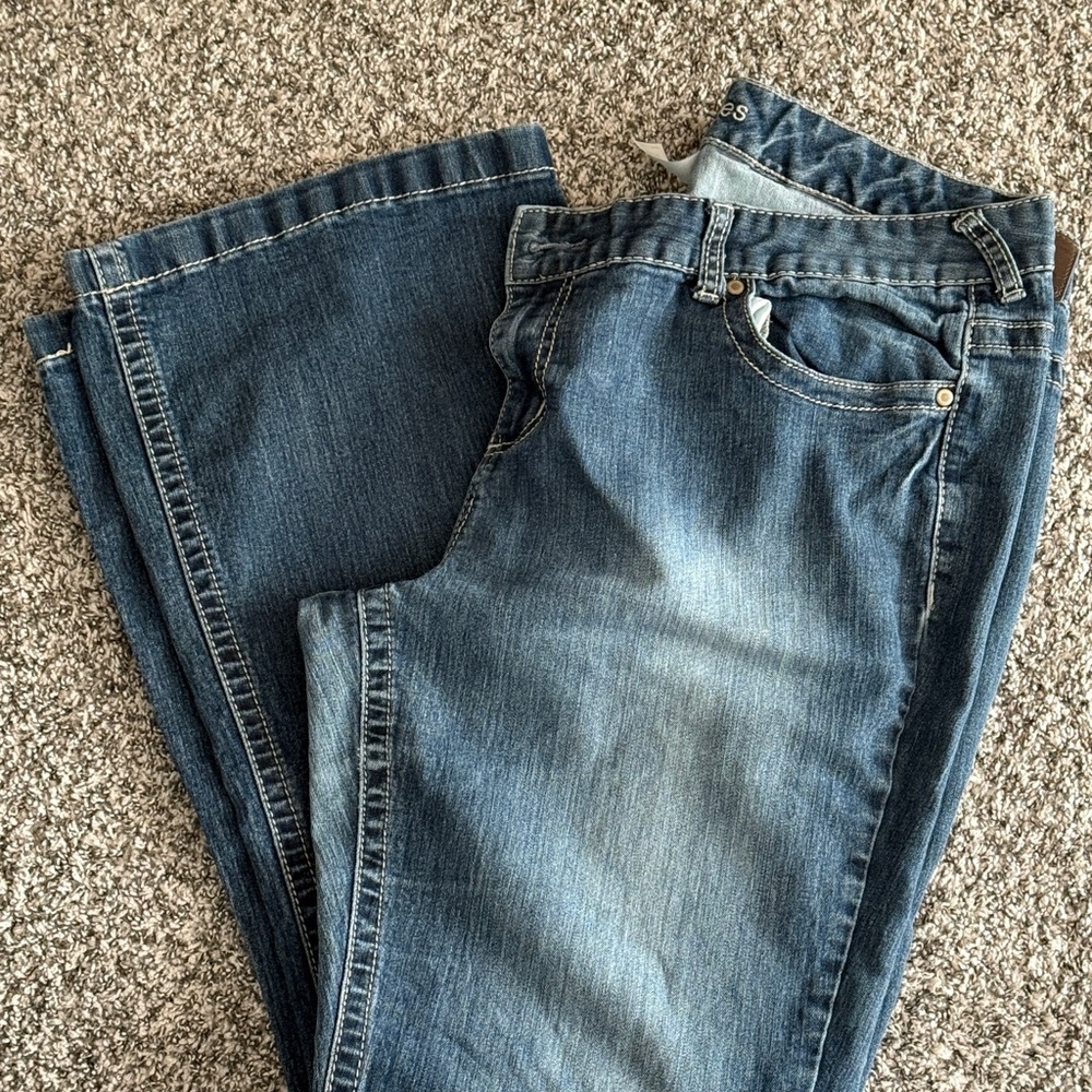 Maurices Blue Flare & Wide Leg Jeans